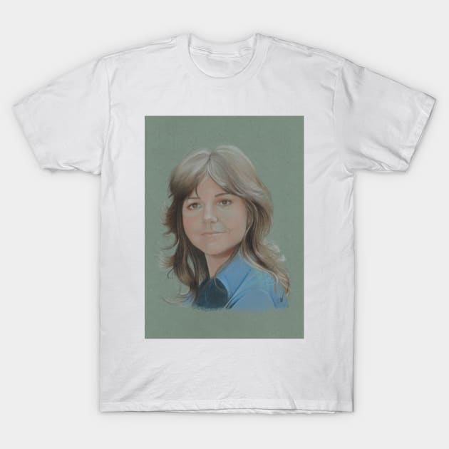 Sally Field T-Shirt by Sandra Warmerdam